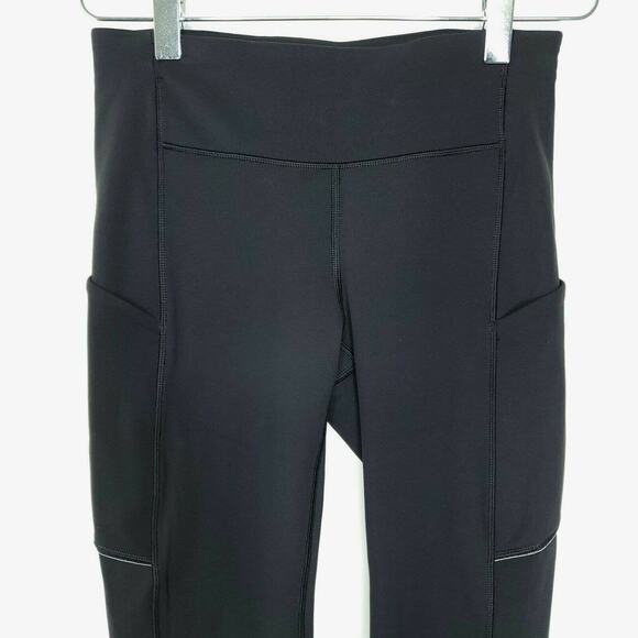Lululemon Speed Up 21" Crop Leggings 4 Black - Picture 6 of 9